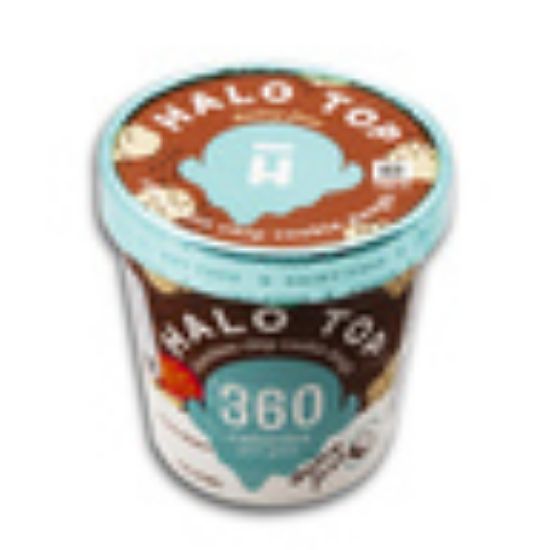 Picture of Halo Top Chocolate Chip Cookie Dough Frozen Dessert Dairy Free 473ml