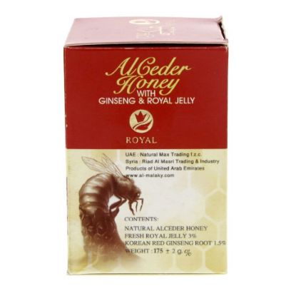Picture of Al Ceder Honey With Ginseng & Royal Jelly 175g(N)