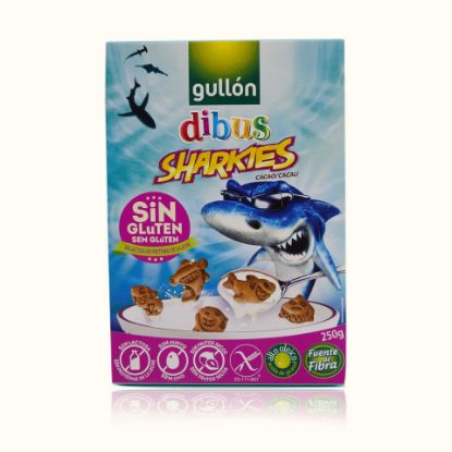 Picture of Gullon Dibus Sharkies Biscuit Gluten Free 250g