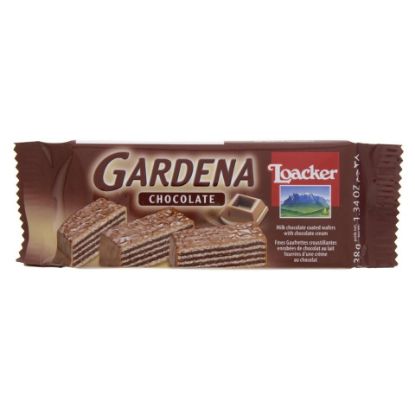 Picture of Loacker Gardena Milk Chocolate Coated Wafers With Chocolate Cream 38g