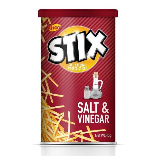 Picture of Kitco Stix Salt & Vinegar Potato Sticks 45g