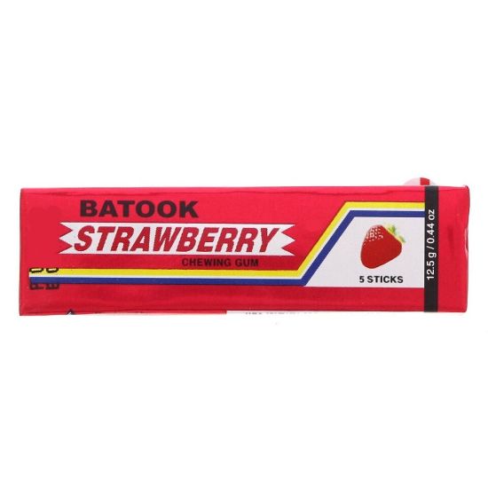 Picture of Batook Strawberry Chewing Gum 12.5g x 20pcs