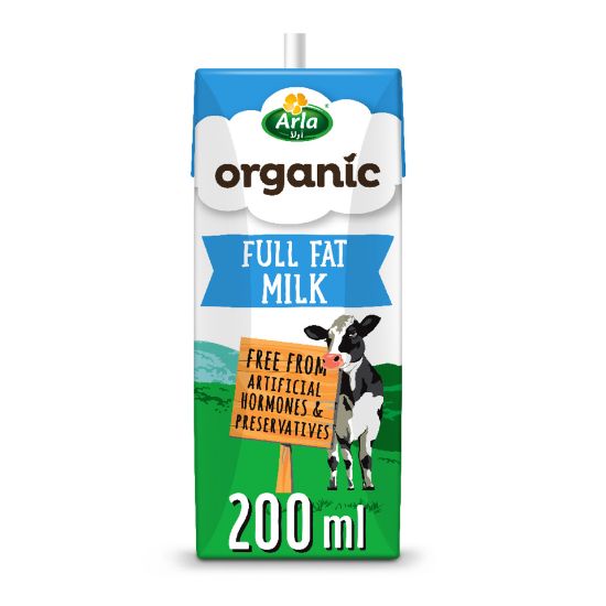 Picture of Arla Organic Milk Full Fat 200 ml(N)