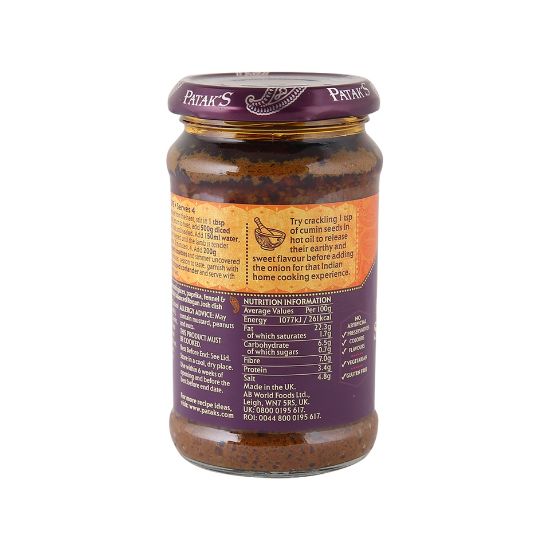 Picture of Patak's Rogan Josh Spice Paste 283g(N)