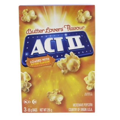 Picture of Act II Butter Lovers Microwave Popcorn 255g(N)