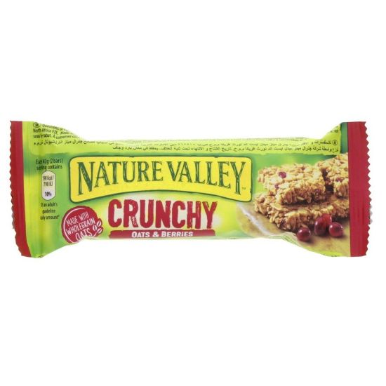 Picture of Nature Valley Crunchy Granola Bar Oats And Berries 5 x 42g(N)