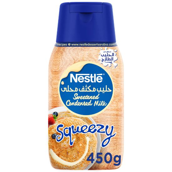 Picture of Nestle Squeezy Sweetened Condensed Milk 450g(N)