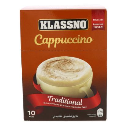 Picture of Klassno Cappuccino Traditional 10 x 18g