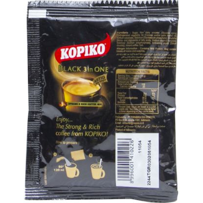 Picture of Kopiko Black 3 in One Coffee Mix 10 x 25g