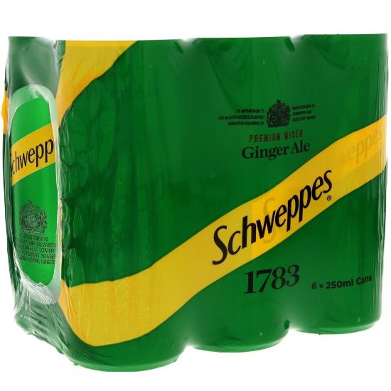 Picture of Schweppes Premium Mixer Ginger Ale 250ml(N)