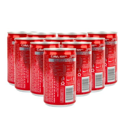 Picture of Coca-Cola Regular Can Value Pack 10 x 150ml(N)