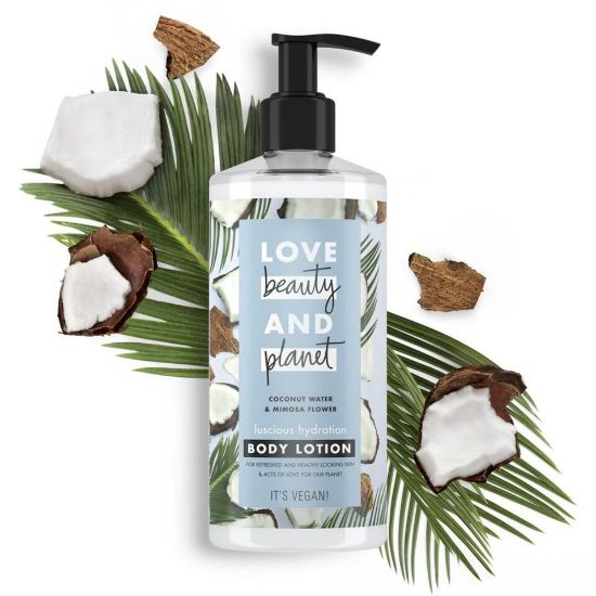 Picture of Love Beauty and Planet Lotion Luscious Hydration Coconut Water & Mimosa Flower 400ml