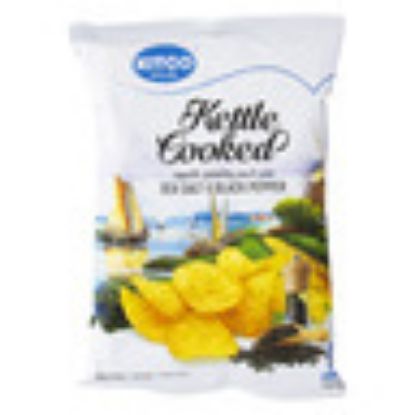 Picture of Kitco Kettle Cooked Potato Chips With Sea Salt & Black Pepper 40g