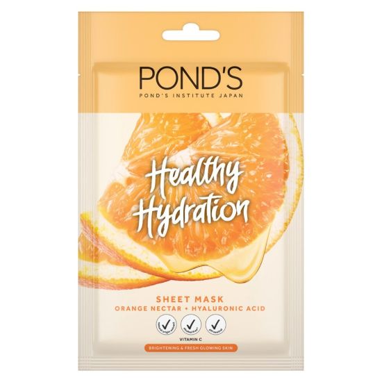 Picture of Pond's Healthy Hydration Orange Nectar Sheet Mask 25ml