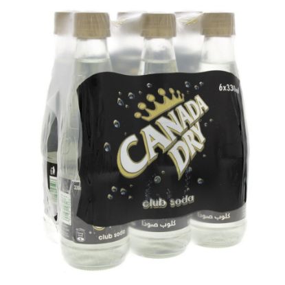 Picture of Canada Dry Club Soda 330ml(N)