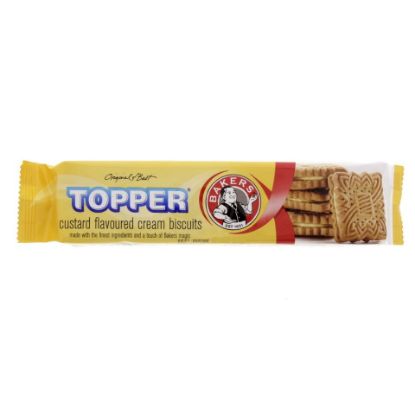 Picture of Topper Custard Flavoured Cream Biscuits 125 g