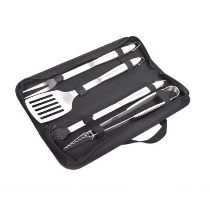 Picture of Relax BBQ Tools Set 4pcs With Bag BBQ-04N