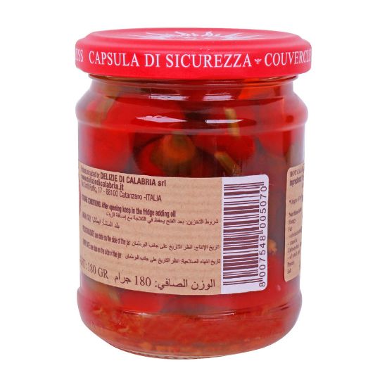 Picture of Delizie Di Calabria Hot Calabrese Long Peppers 180g