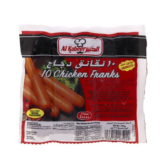 Picture of Al Kabeer Chicken Franks 375g(N)