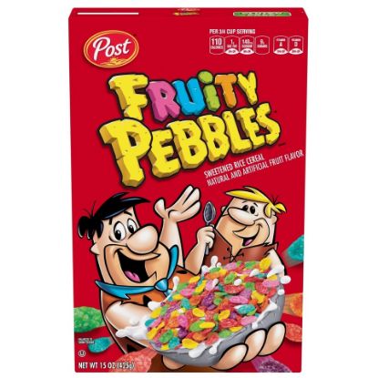 Picture of Post Fruity Pebbles Sweetened Rice Cereal 425g