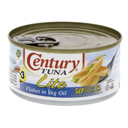 Picture of Century Tuna Flakes In Veg Oil Lite 180g(N)