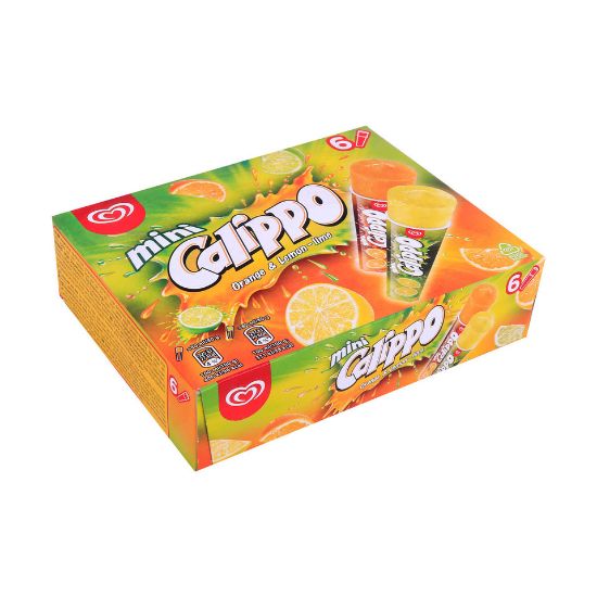 Picture of Walls Mini Calippo Orange & Lemon - Lime 480ml