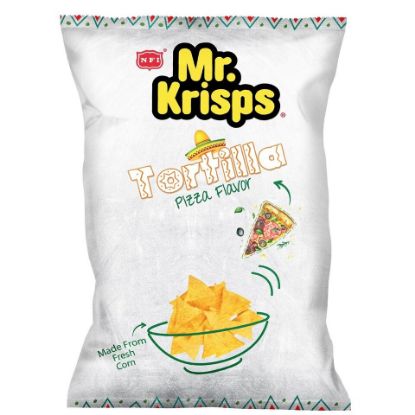 Picture of Mr. Krisps Pizza Flavour Tortilla Chips 25 x 15 g