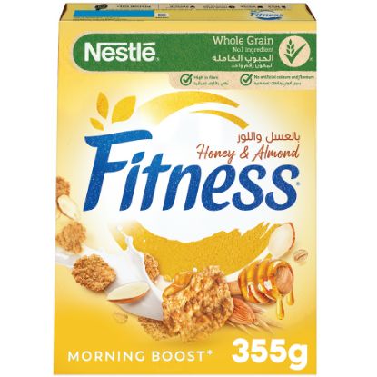 Picture of Nestle Fitness Honey And Almonds Breakfast Cereal 355g