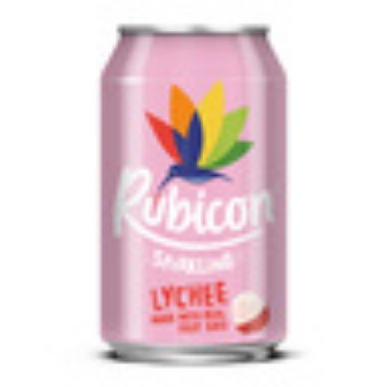 Picture of Rubicon Sparkling Lychee Made with Real Fruit Juice 330ml(N)