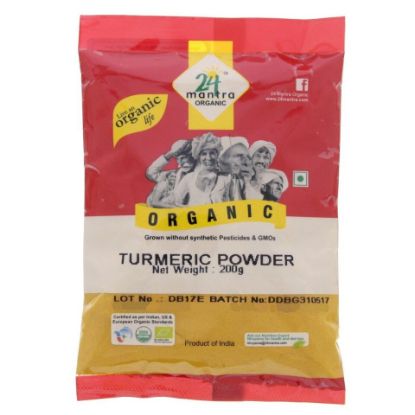 Picture of 24 Mantra Organic Turmeric Powder 200g(N)