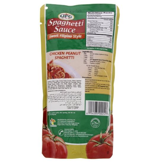 Picture of UFC Sweet Filipino Style Spaghetti Sauce 250g(N)