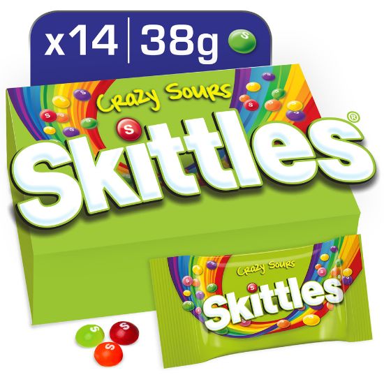 Picture of Skittles Candy Sours Pouch 38g(N)