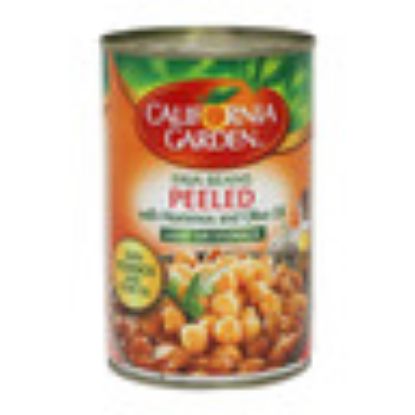 Picture of California Garden Beans Peeled with Hommos and Olive Oil 450g