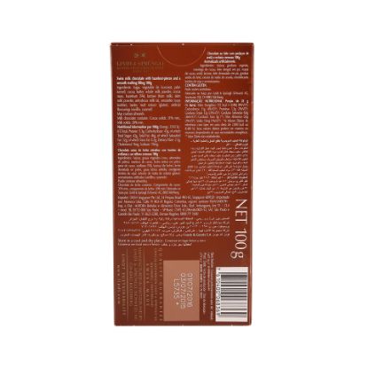 Picture of Lindt Lindor Milk Chocolate With Hazelnut 100 g(N)