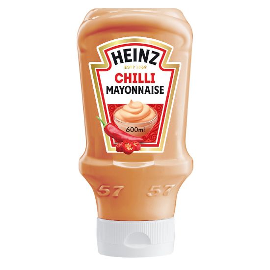 Picture of Heinz Chili Mayonnaise Top Down Squeezy Bottle 600ml