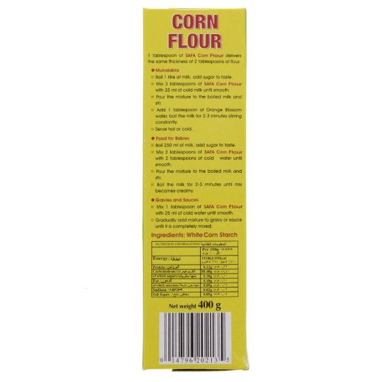 Picture of Safa Corn Flour 400 Gm(N)