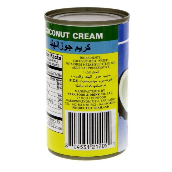 Picture of Teptip Coconut Cream 165ml(N)