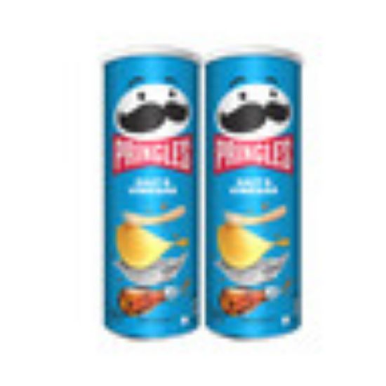 Picture of Pringles Salt And Vinegar Chips 2 x 165 g