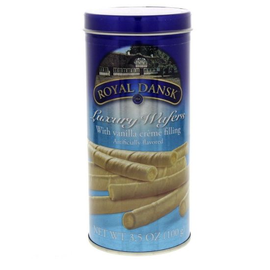 Picture of Royal Dansk Luxury Wafers With Vanilla 100g