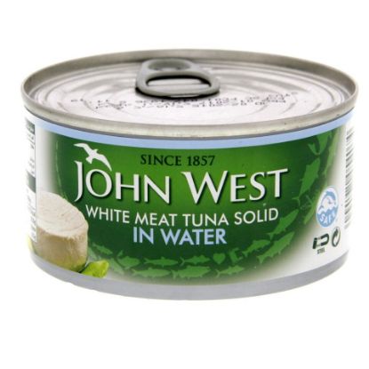 Picture of John West White Meat Tuna Solid In Water 170g