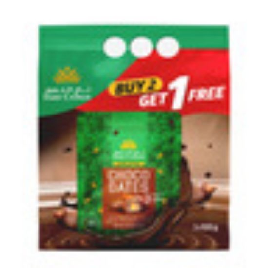 Picture of Date Crown Milk Chocolate With Almonds Choco Dates 3 x 100 g(N)