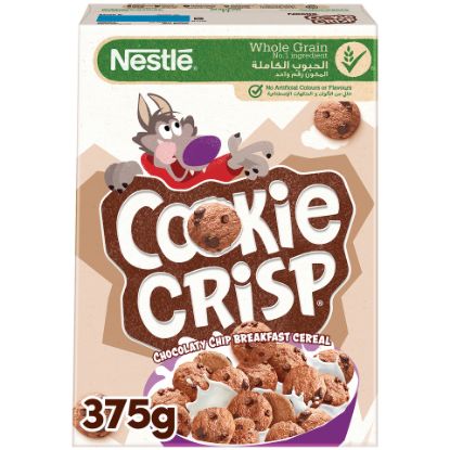 Picture of Nestle Cookie Crisp Chocolate Chip Breakfast Cereal 375g