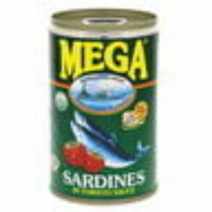 Picture of Mega Sardines in Tomato Sauce 155g(N)