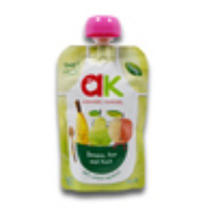 Picture of Annabel Karmel Baby Food Organic Banana, Pear & Peach Stage 1 From 6 Months 100g