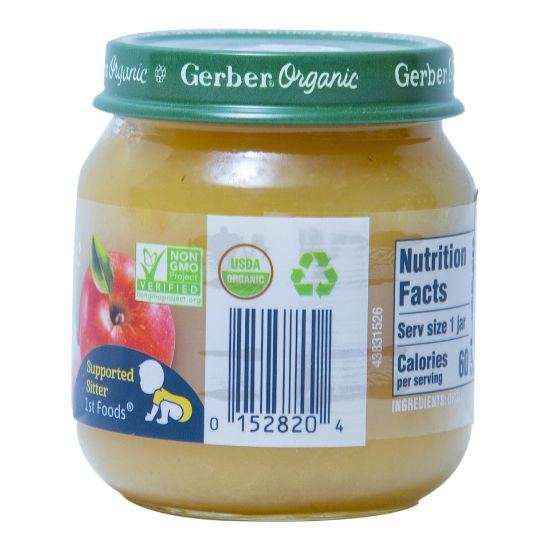 Picture of Gerber Organic Apple 113g