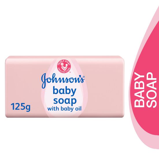 Picture of Johnson's Baby Baby Soap with Baby Oil 125g