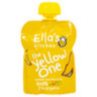 Picture of Ella's Kitchen Organic Baby Food The Yellow One Smoothies Fruits 90g