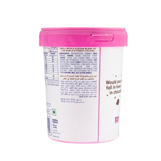 Picture of Baskin Robbins Chocolate Ice Cream 1 Litre