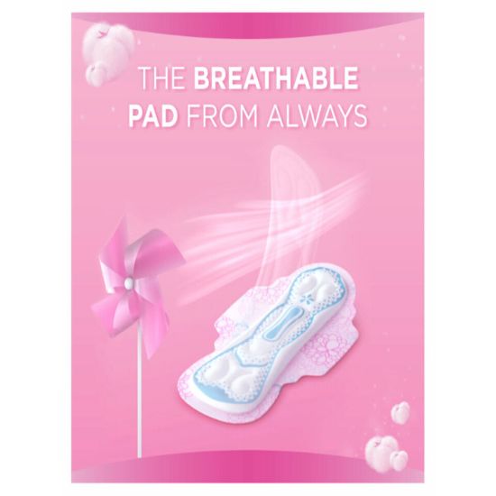 Picture of Always Breathable Soft Maxi Thick Large Sanitary Pads with Wing 30pcs