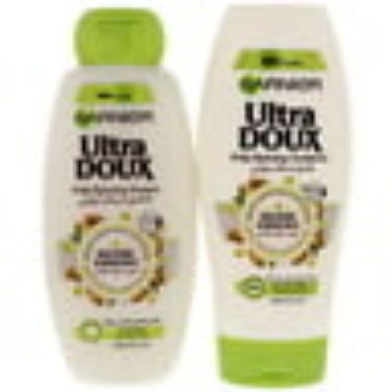 Picture of Garnier Ultra Doux Nurturing Almond Shampoo 400ml + Conditioner 400ml